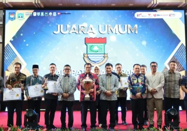 Skor Tertinggi 92,5! Pemkab Tangerang Kembali Sabet Juara Umum Pengelolaan Keuangan Banten 2025