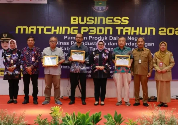 Dorong Produk Lokal Naik Kelas, Wabup Intan Buka Business Matching P3DN: “Kurangi Ketergantungan Impor, Perkuat Industri Dalam Negeri”
