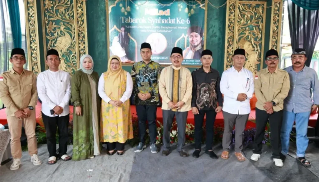 Milad ke-6 Tabarok Syahadat Jadi Momentum Penguat Ukhuwah, Wabup Tangerang Ajak Rawat Tradisi dan Kepedulian Sosial