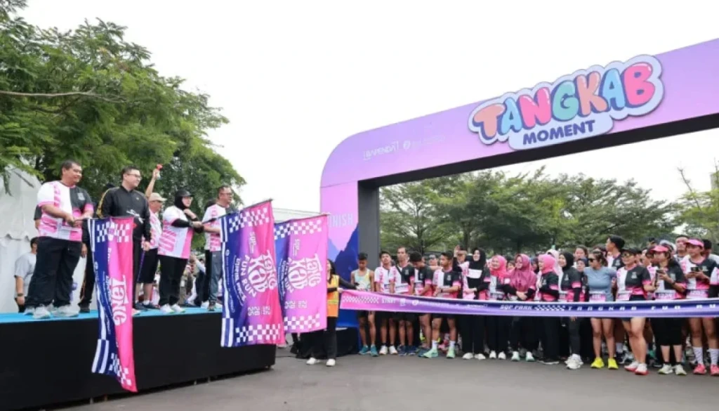 Tangkab Fun Run 2025 Pecahkan Antusiasme Warga, Wabup Intan: “Tiga Aspek dalam Satu Momentum”