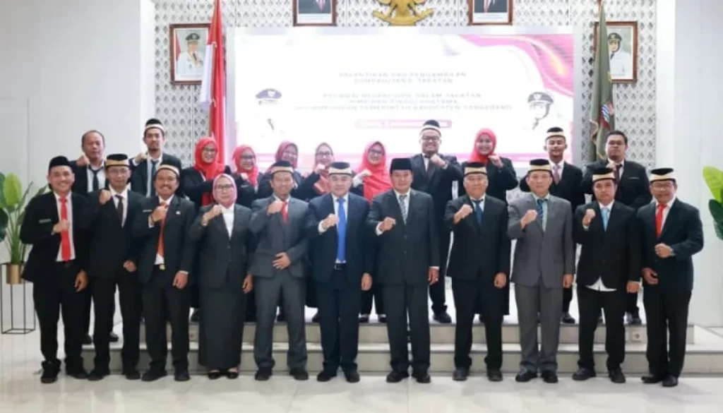 Bupati Tangerang Lantik Dua Pejabat Pimpinan Tinggi Pratama