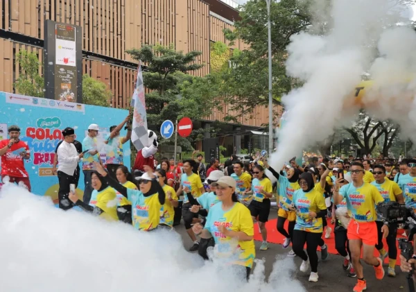 Tangsel Color and Bubble Run 2025 Meriahkan HUT ke-17 Kota Tangerang Selatan