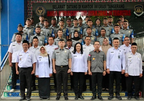 Kanwil Imigrasi Banten Kukuhkan Petugas Imigrasi Pembina Desa (PIMPASA), Awali Transformasi Desa Binaan Imigrasi