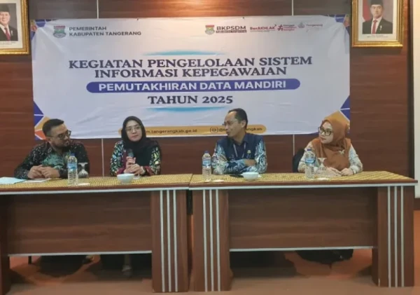 BKPSDM Kabupaten Tangerang Gelar Pemutakhiran Data Mandiri dan Sosialisasi DMS–SIASN