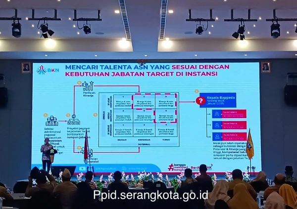 Cetak Sejarah Birokrasi, Kota Serang Jadi Daerah Pertama di Banten Terapkan Manajemen Talenta ASN Diawasi Langsung BKN