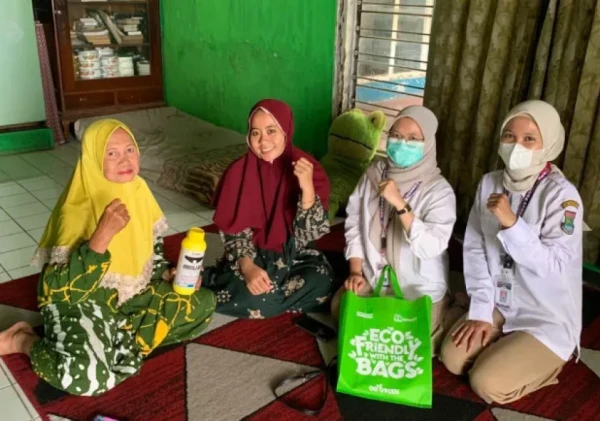 UPTD Puskesmas Pagedangan Lakukan Penyelidikan Epidemiologi di Kelurahan Medang untuk Tekan Kasus DBD
