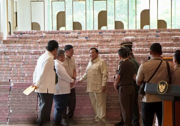 Presiden Prabowo Saksikan Penyerahan Uang Pengganti Rp13,25 Triliun dari Kasus Korupsi Ekspor CPO