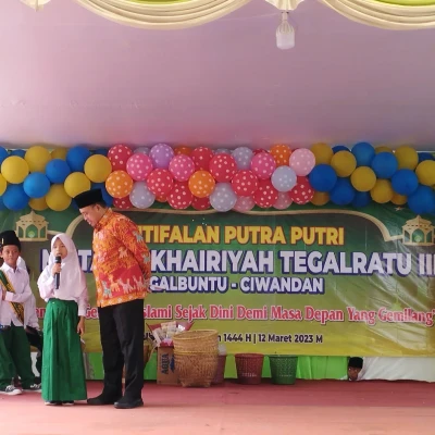 Ikhtifalan MDTA Al - Khairiyah Tegalratu, Wakil Walikota: Mencetak Generasi Gemilang.