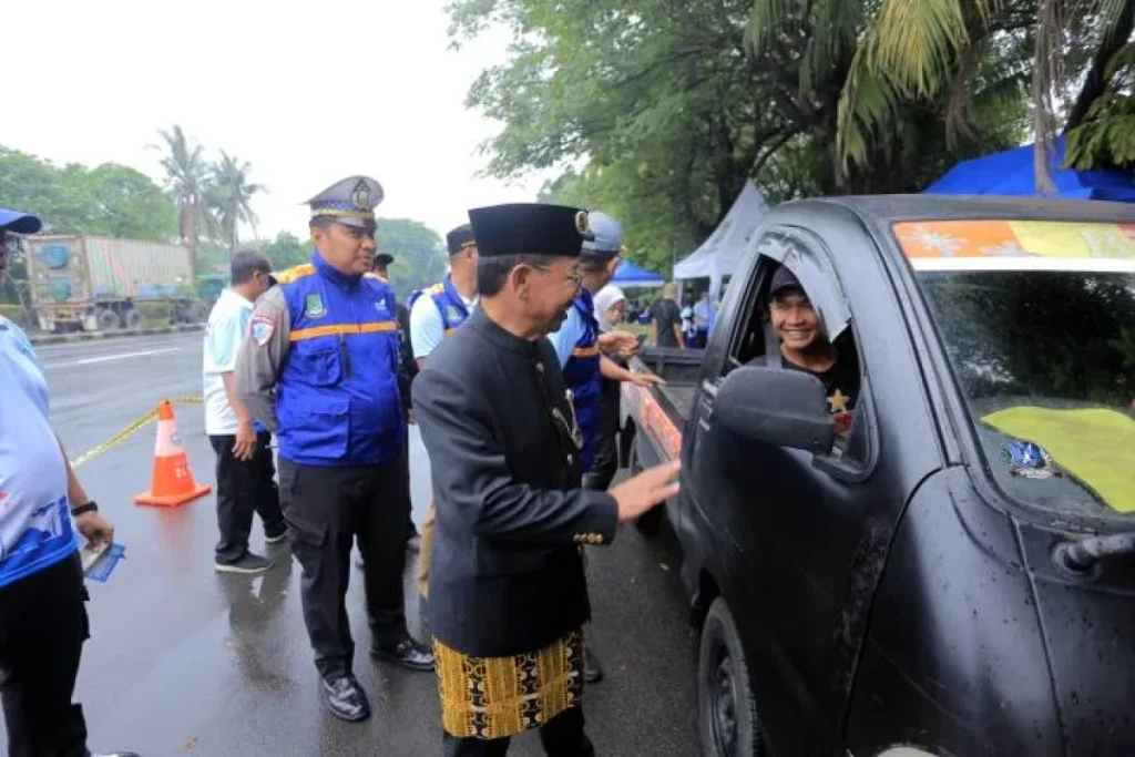 Pemkot Tangerang dan Satgas Langit Biru Gelar Razia Uji Emisi Kendaraan