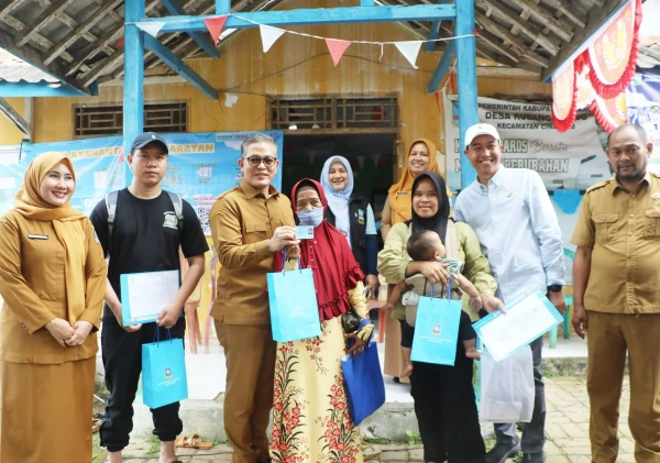 Disdukcapil Serang Gelar Gebyar Adminduk di Cinangka, Ratusan Warga Antusias