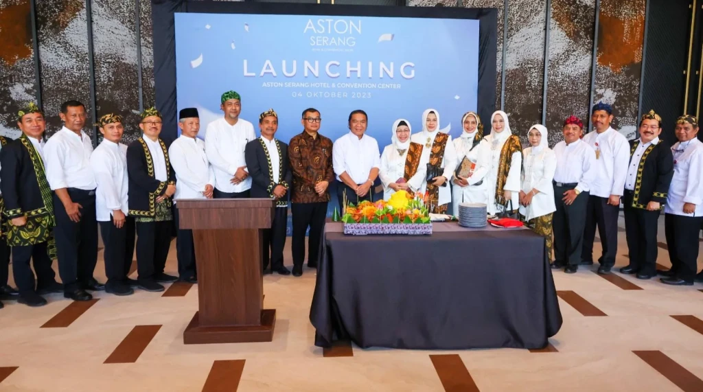 Pj Gubernur Banten Al Muktabar Hadiri Launching Aston Serang Hotel Dan Convention Center