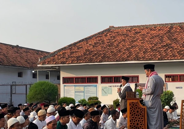 Lapas Kelas IIA Serang Rayakan Idul Adha 1445 H dengan Kebersamaan dan Kekhidmatan
