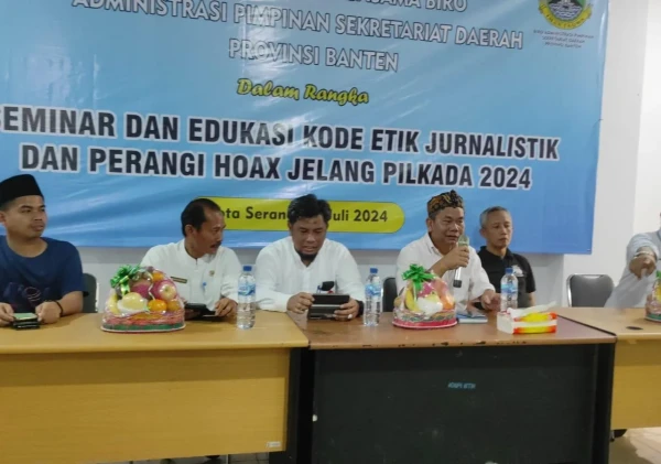 DPW MOI Banten Gelar Seminar dan Edukasi Soal Kode Etik Jurnalistik dan Pencegahan Hoaks Jelang Pilkada 2024
