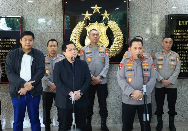Kapolri dan Ketua Umum PSSI Bahas Persiapan Piala Presiden 2024