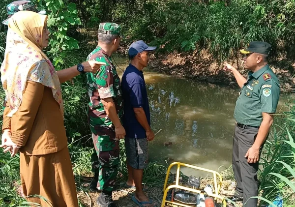 Kolonel Inf Mulyo Junaidi Memimpin Pemanfaatan Brigade Pompa Pertanian di Serang untuk Mendukung Petani Menghadapi Musim Kemarau