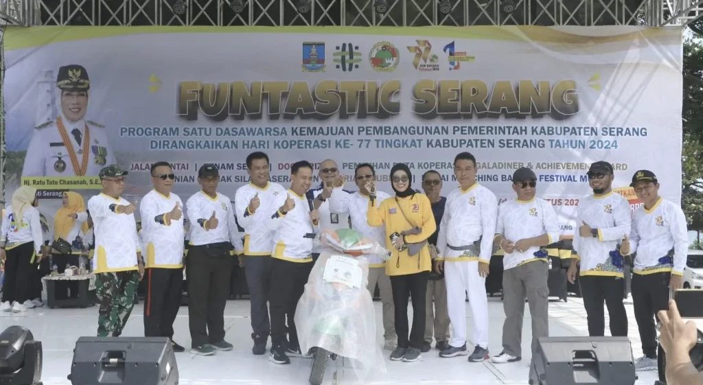 Diskoumperindag Serang Adakan Funtastic Program untuk Memperingati Satu Dasawarsa Bupati Serang