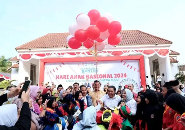 15 Tuntutan Suara Anak Banten Diserahkan pada Puncak Peringatan Hari Anak Nasional 2024