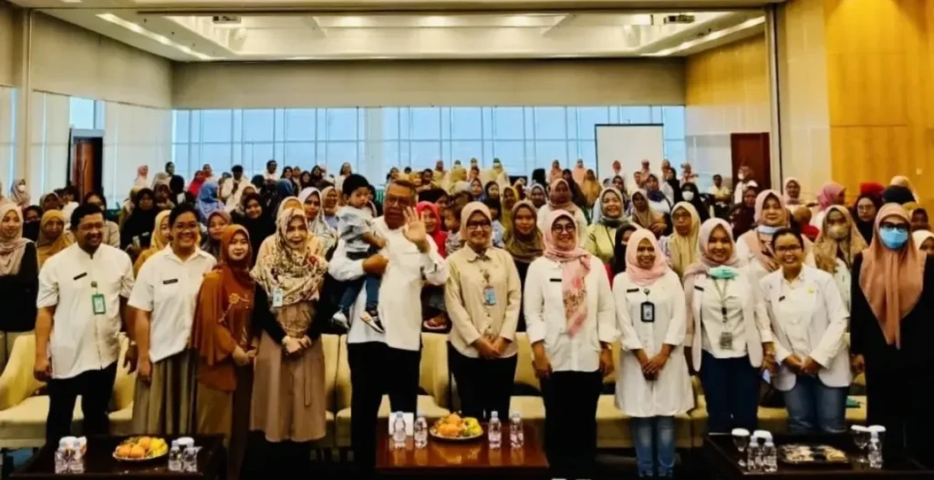 Dinkes Tangsel Gelar Pemeriksaan Kesehatan Ibu Hamil dalam Rangka Peringatan Pekan ASI dan Gerakan Cegah Stunting