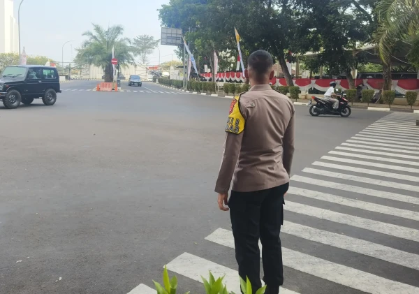 Sinergi Pemerintah dan Aparat Amankan Kunjungan Wapres Ma'ruf Amin dalam Sosialisasi Sertifikasi Halal di Banten