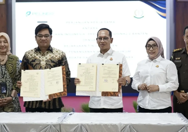 PT. Pelindo dan Kejaksaan Tinggi Banten Tanda Tangani Perjanjian Kerja Sama untuk Tingkatkan Good Corporate Governance