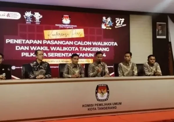 KPU Kota Tangerang Tetapkan Tiga Pasangan Calon Wali Kota dan Wakil Wali Kota, Siap Lanjut ke Pengundian Nomor Urut