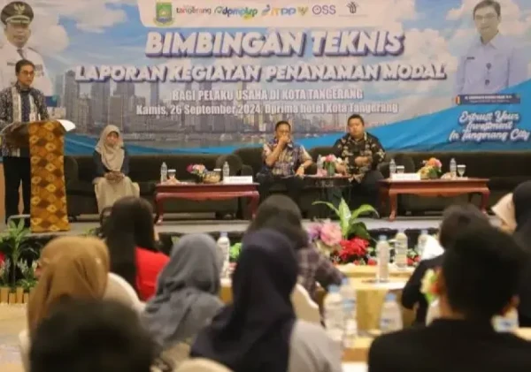 Pemkot Tangerang Targetkan Investasi Rp14,39 Triliun di 2024, Gelar Bimbingan Teknis LKPM untuk Pelaku Usaha