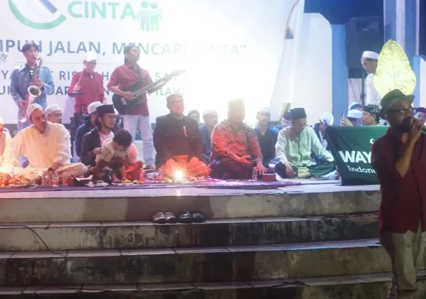 Lagoon Band Warga Binaan Lapas Cilegon Meriahkan Roadshow Bersholawat di Pandeglang