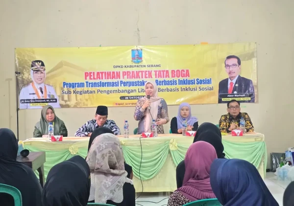 DPKD Kabupaten Serang Gelar Pelatihan Tata Boga untuk 90 Ibu-Ibu, Dorong Kesejahteraan Lewat Program TPBIS