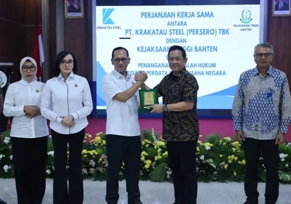 Kejaksaan Tinggi Banten dan PT Krakatau Steel (Persero) Tbk Teken Perjanjian Kerja Sama