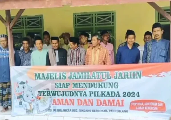 Majelis Taklim Jamiatul Jariin Gelar Deklarasi Damai Menjelang Pilkada 2024 di Pandeglang