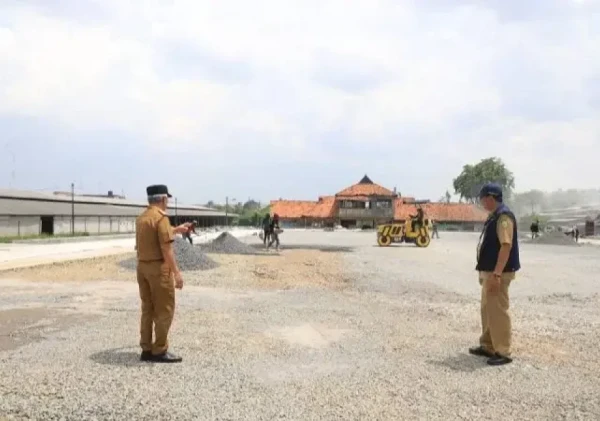 Progres Pembangunan Alun-Alun Ciledug Capai 80 Persen