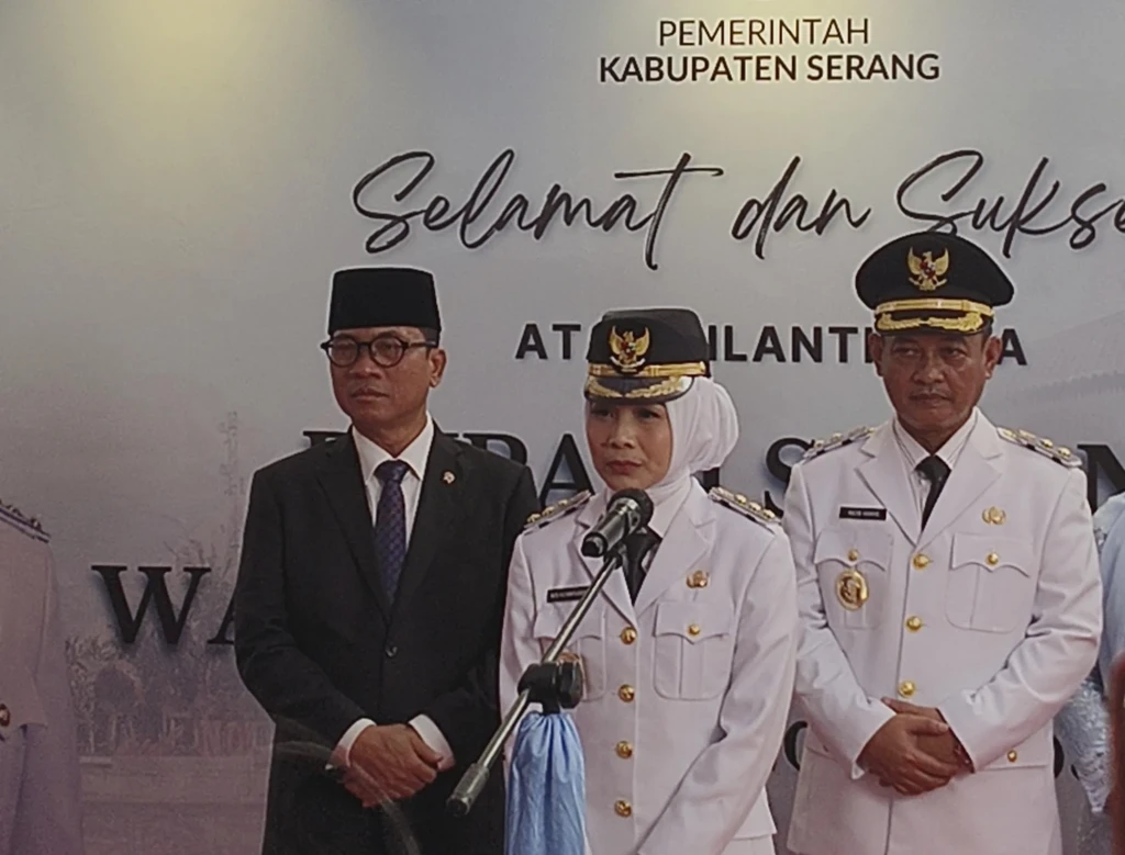 Bupati Serang yang Baru saja Dilantik, Ratu Rachmatuzakiyah Janji Lanjutkan Pembangunan Masjid Terapung yang Digadang Jadi Ikon Wisata Religi