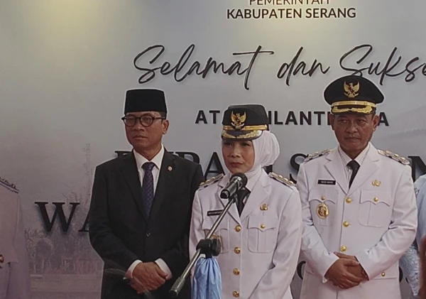 Bupati Serang yang Baru saja Dilantik, Ratu Rachmatuzakiyah Janji Lanjutkan Pembangunan Masjid Terapung yang Digadang Jadi Ikon Wisata Religi