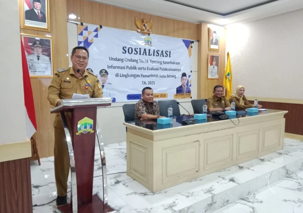 Skor Nyaris Sempurna, Kota Serang Cetak Rekor Keterbukaan Informasi di Banten