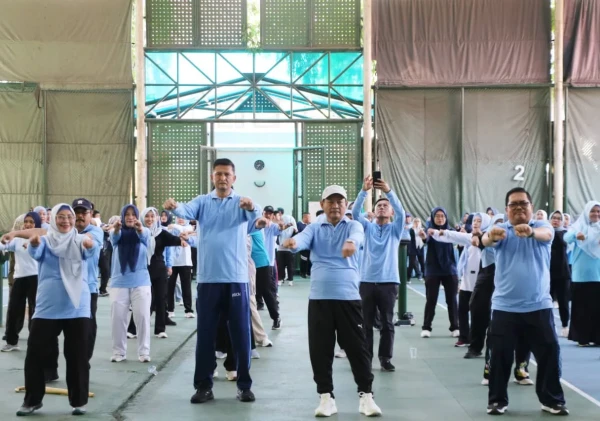 HUT Korpri ke-54 Meriah! Senam Massal Pegawai Pemkab Serang Jadi Simbol Kekompakan dan Semangat Baru ASN