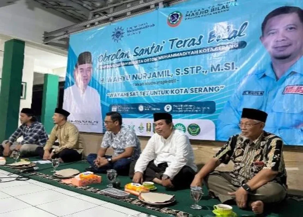 Diskusi Santai PD Muhamadiyah Kota Serang dengan Bakal Calon Wali Kota, Wahyu Nurjamil: Membangun Kota Serang yang Lebih Baik dan Kreatif